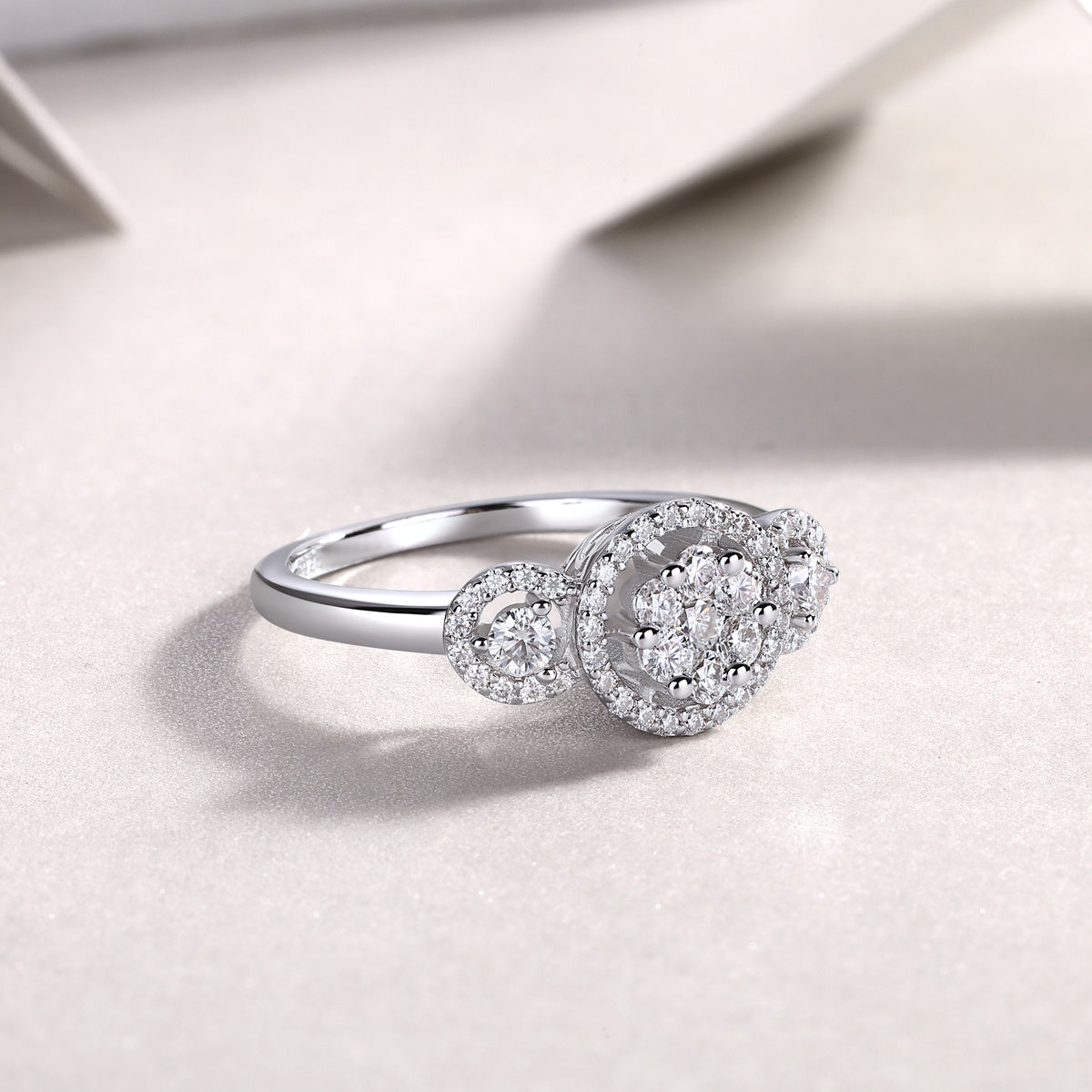 ✨ „Serial Dreams“ – Fashionables Luxus-Schmuck-Set mit Moissanite, S925 Sterlingsilber & Platin-Plattierung