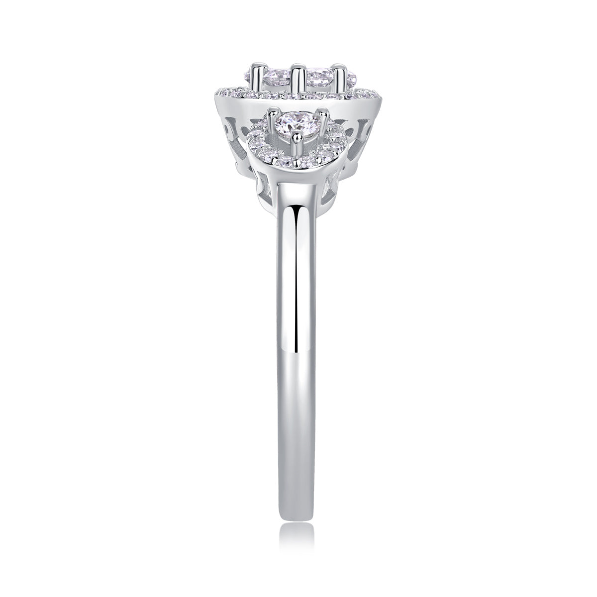 ✨ „Serial Dreams“ – Fashionables Luxus-Schmuck-Set mit Moissanite, S925 Sterlingsilber & Platin-Plattierung