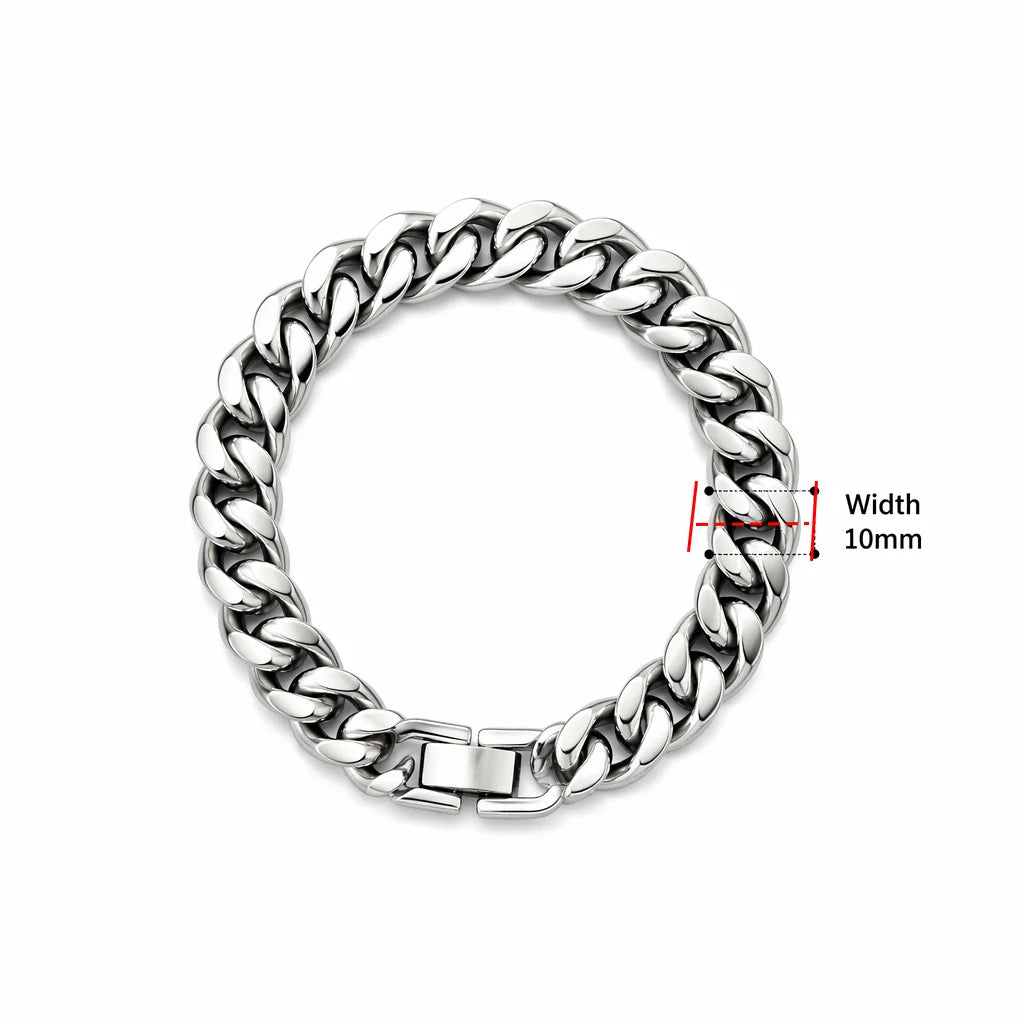 Geflochtenes Magnetarmband aus Edelstahl – Doppelreihe mit Fischschuppen-Design