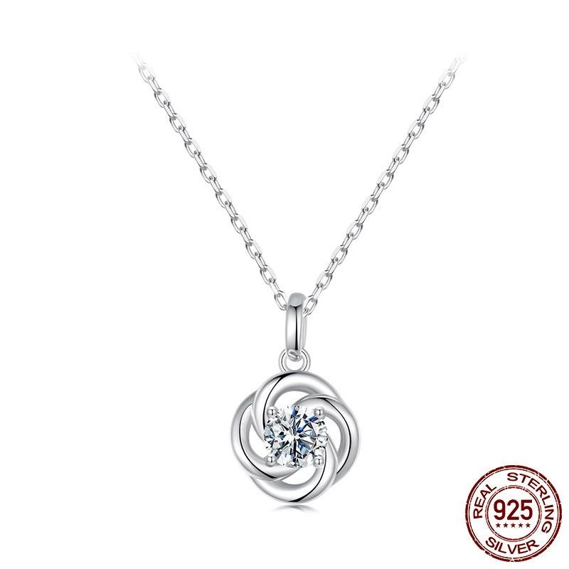 „Leichter Luxus – Kette aus hochwertigem S925 Silber für das Schlüsselbein“